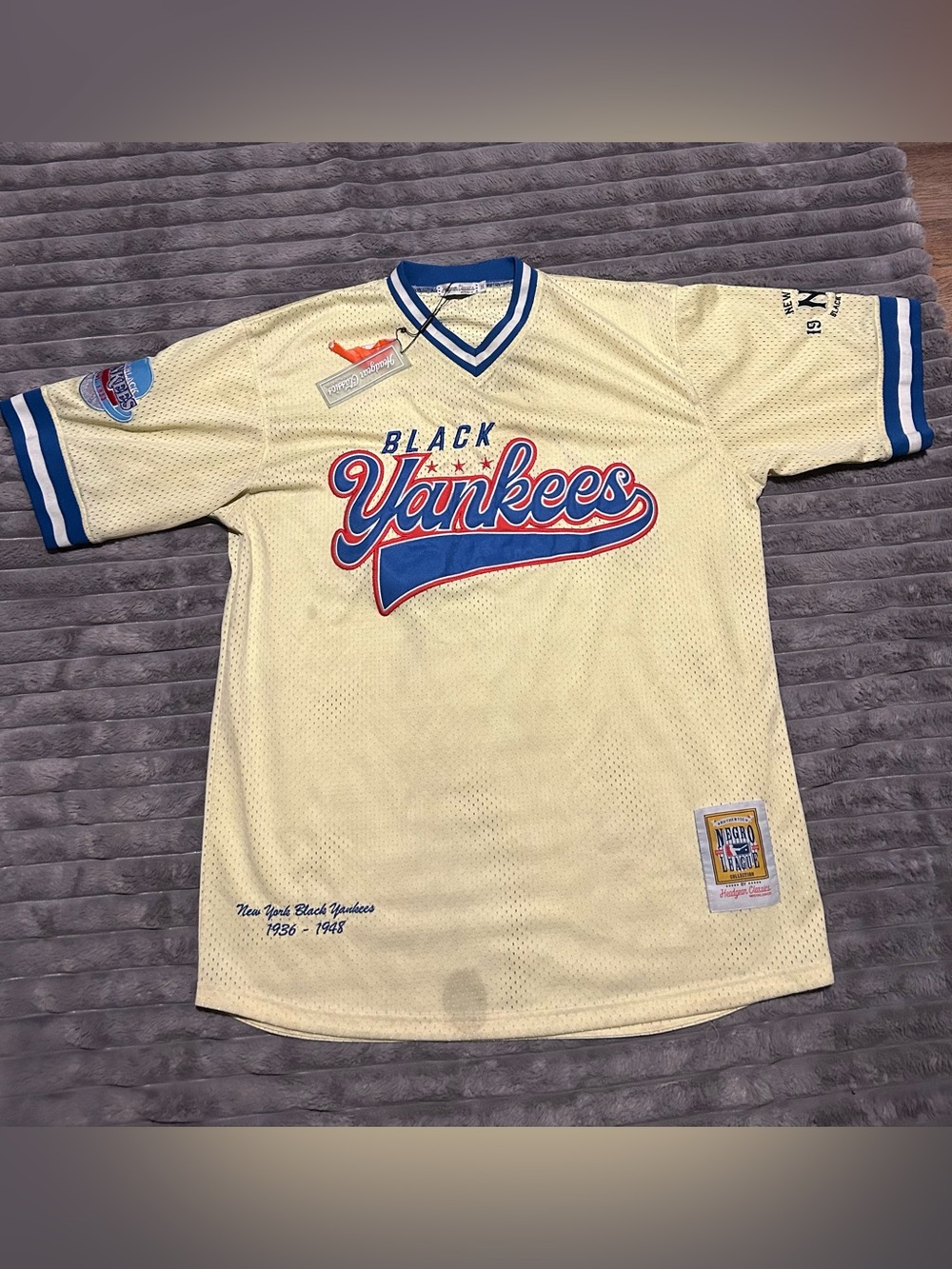 Headgear Classics New York Black Yankees Negro League 1936-1948 Throwback Jersey